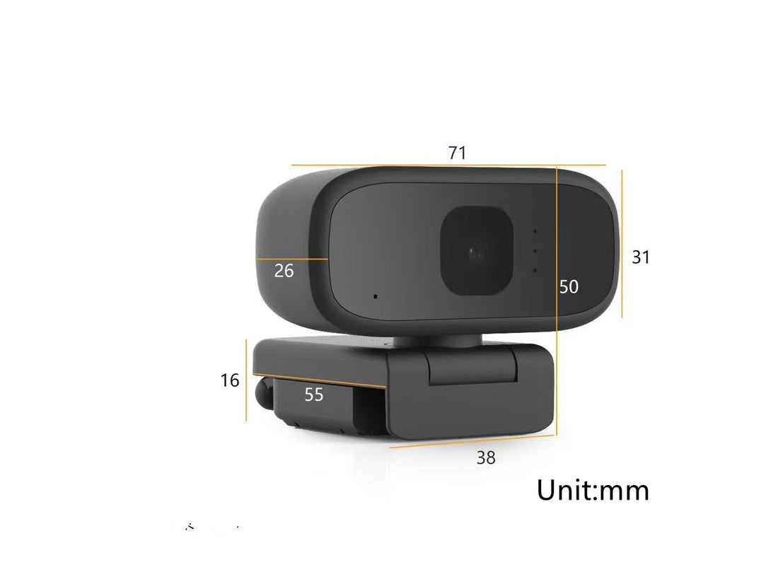 Mini Webcam Video Camera With Built-In Microphone