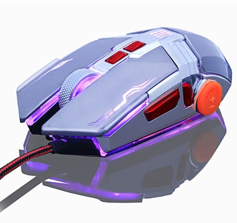 Silent Mute Wired Gaming Mouse For Computer And Laptop