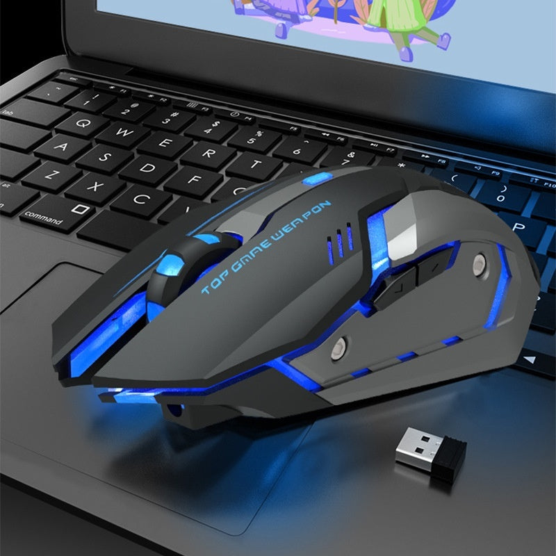 Wireless Charging Mute Luminous Mechanical Wireless Mouse