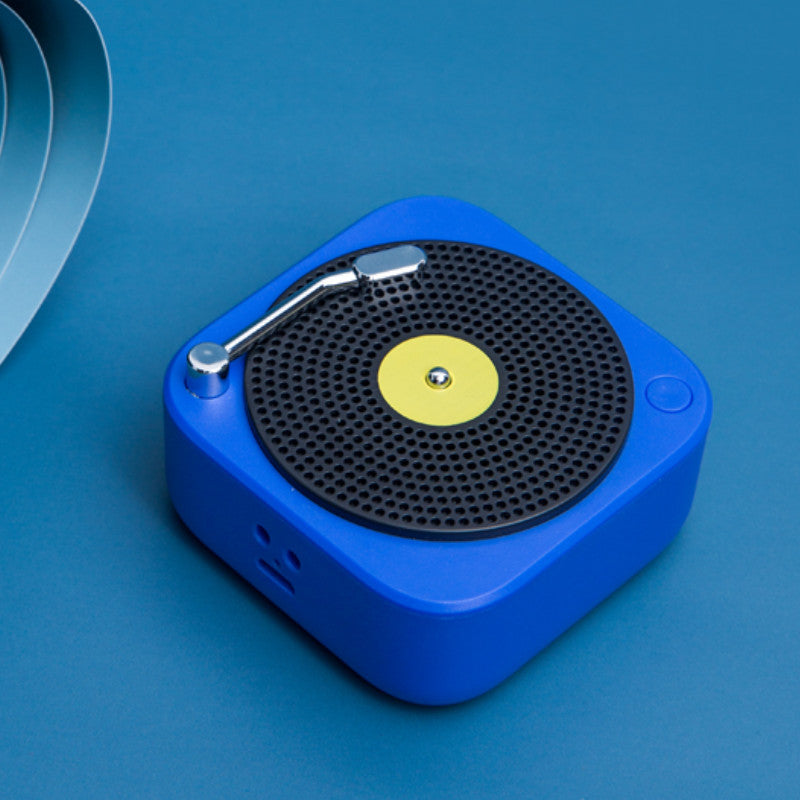 Wireless Mini Portable Multifunction Vinyl Record Speaker