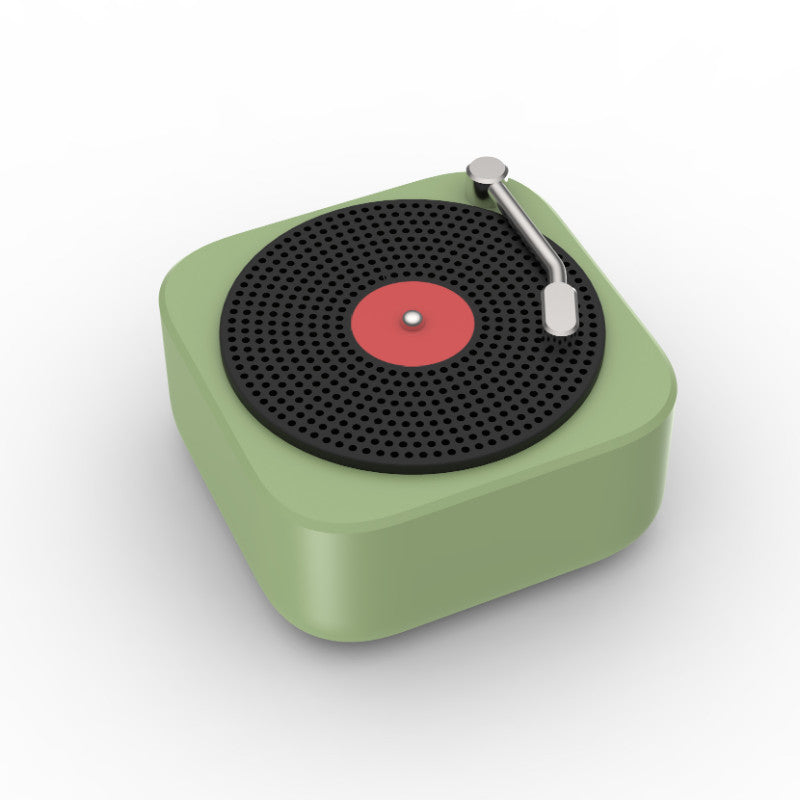 Wireless Mini Portable Multifunction Vinyl Record Speaker