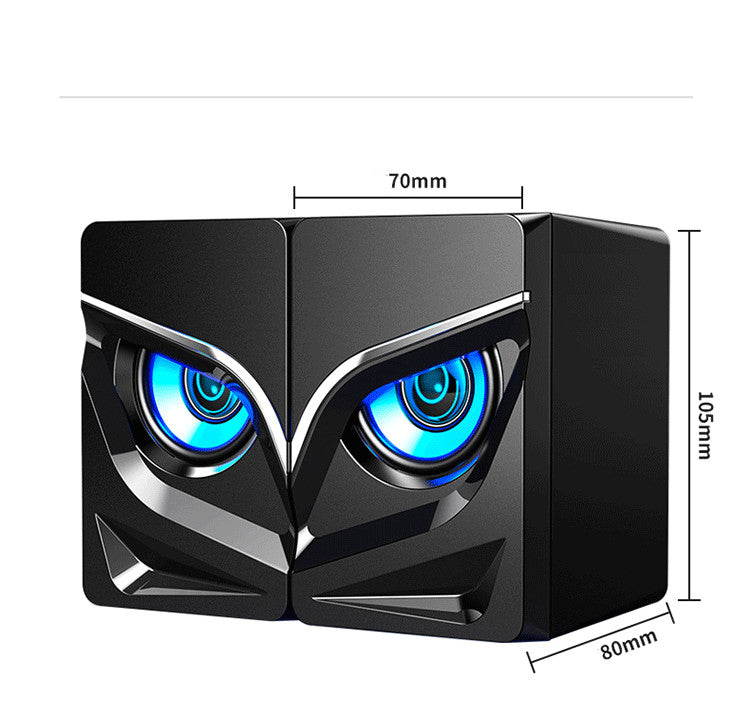Bluetooth Desktop Soundbar Speaker Compact Computer Audio Bar