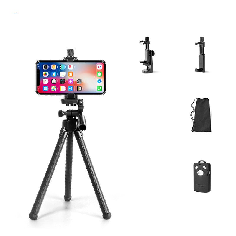 Apple Compatible Octopus Tripod Mobile Phone Holder Desktop Stand