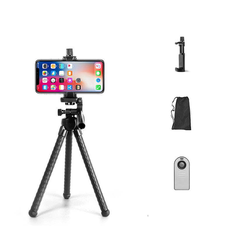 Apple Compatible Octopus Tripod Mobile Phone Holder Desktop Stand