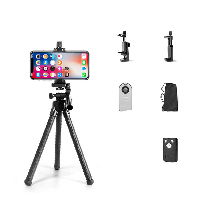 Apple Compatible Octopus Tripod Mobile Phone Holder Desktop Stand