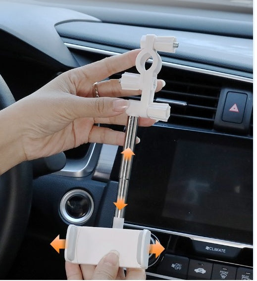 Car Rearview Mirror Phone Holder Navigator Mount
