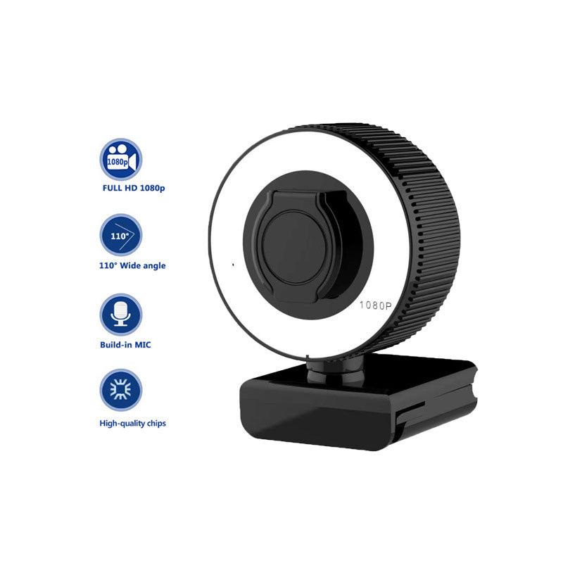 New Arrival 1080P 2K Autofocus HD Webcam With Microphone And Cover