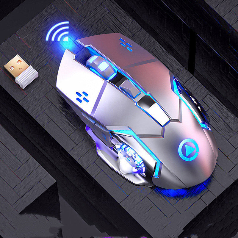 Rechargeable Silent Wireless Mouse For Computer Home Office