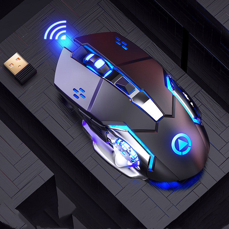 Rechargeable Silent Wireless Mouse For Computer Home Office