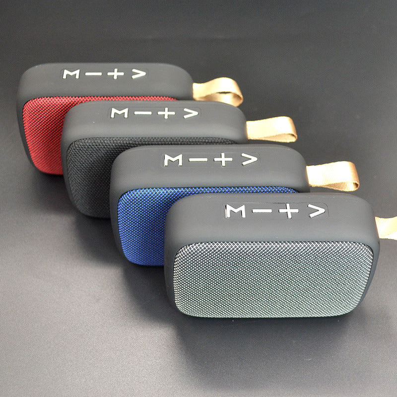 Square Portable Wireless Bluetooth Speaker With U Disk Support