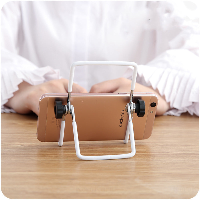 Apple Compatible Folding Tablet And Mobile Phone Desktop Stand