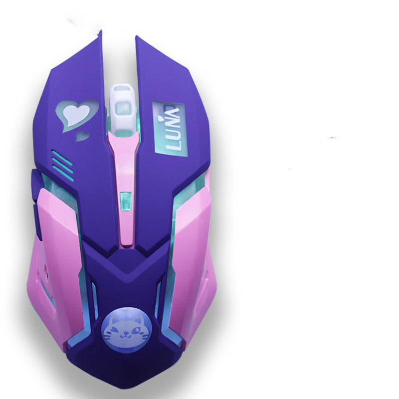 Mute Gaming Mouse Computer Peripheral Accessory