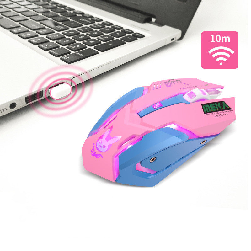 Mute Gaming Mouse Computer Peripheral Accessory