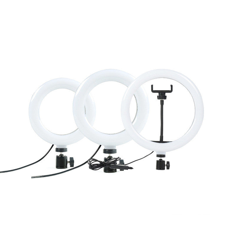 Apple Compatible Live Ring Light Tripod Set With Bluetooth Mobile Holder