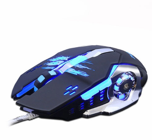 Silent Mute Wired Gaming Mouse For Computer And Laptop