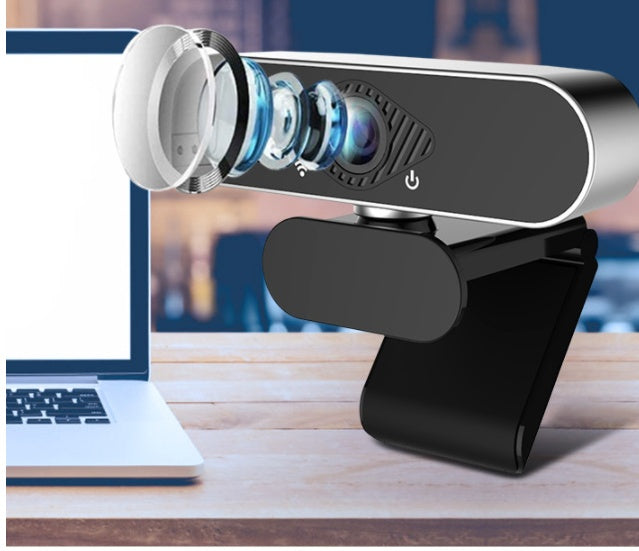 Webcam With Built-In Microphone HD Video Camera
