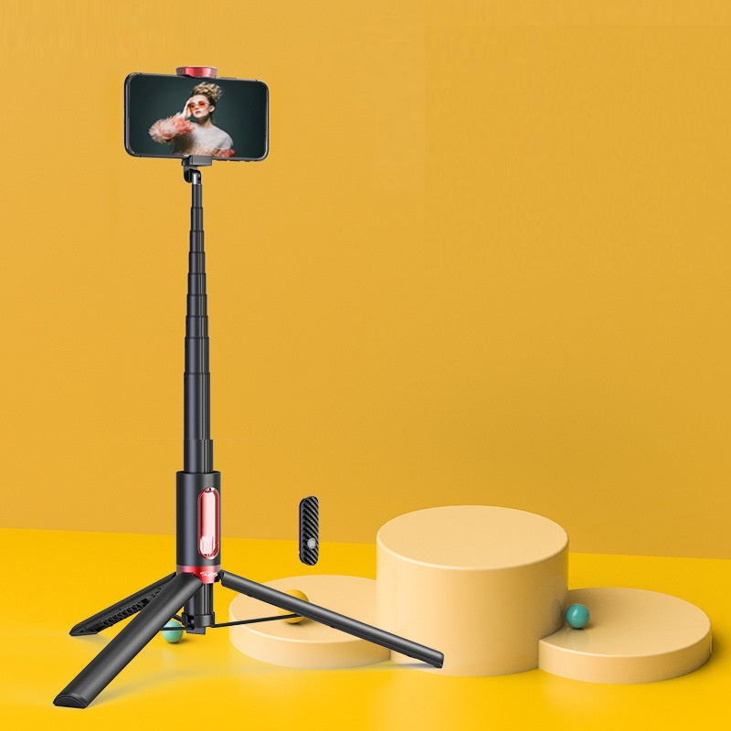 Extended Outdoor Tripod Stand For Mobile Live Streaming And Selfie Support