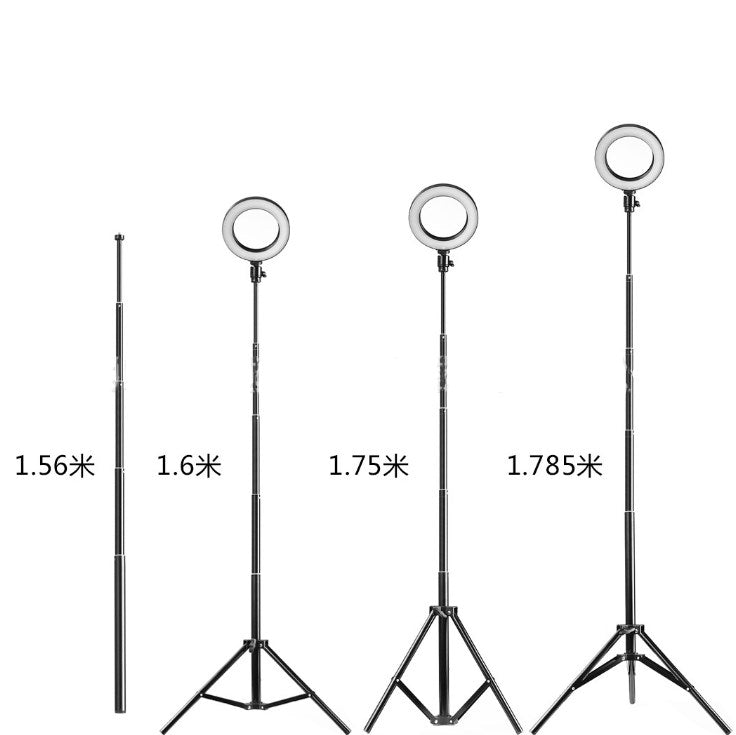 Apple Compatible Ring Light Tripod Set With Beauty Fill Light