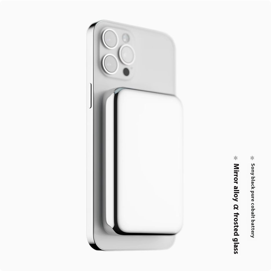 Portable Wireless Magnetic Power Bank For Household Use