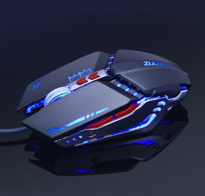 Silent Mute Wired Gaming Mouse For Computer And Laptop