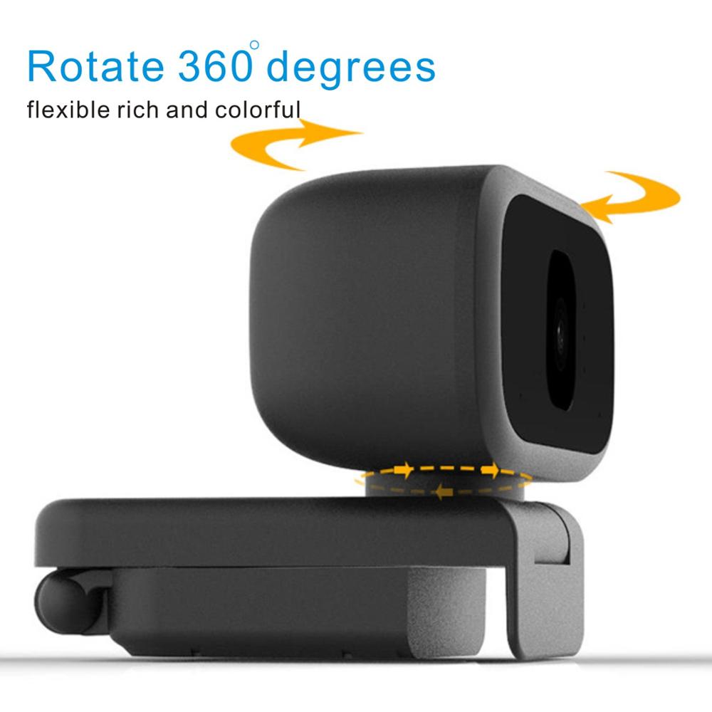 Mini Webcam Video Camera With Built-In Microphone