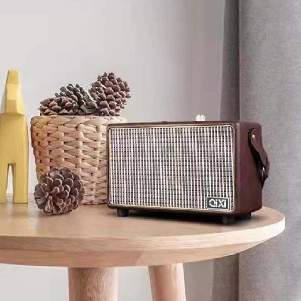 Mini Portable Bluetooth Speaker With Microphone High Power Card Speaker