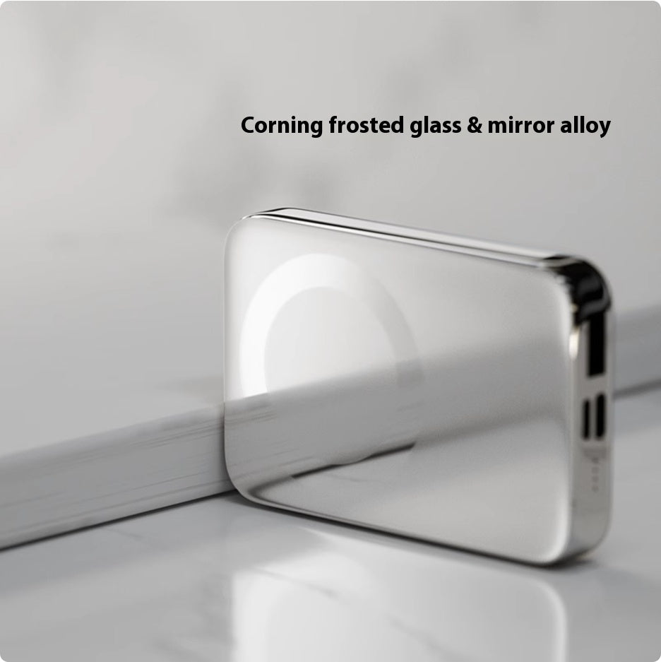 Portable Wireless Magnetic Power Bank For Household Use