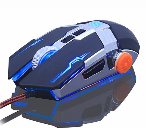 Silent Mute Wired Gaming Mouse For Computer And Laptop