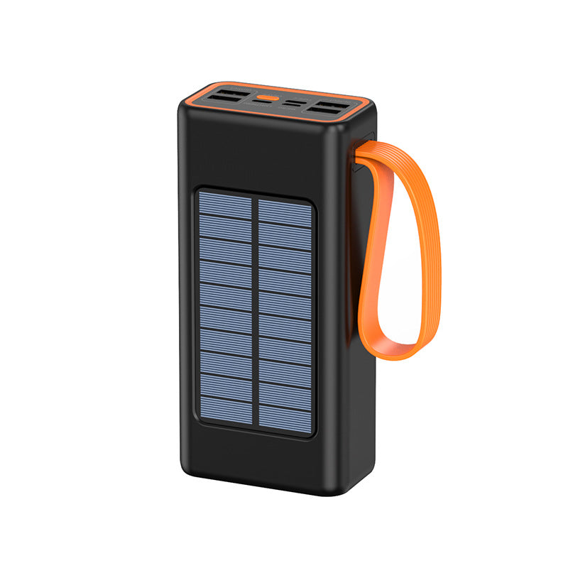 Solar Portable High Capacity Power Bank For Outdoor Camping Backup Mobile