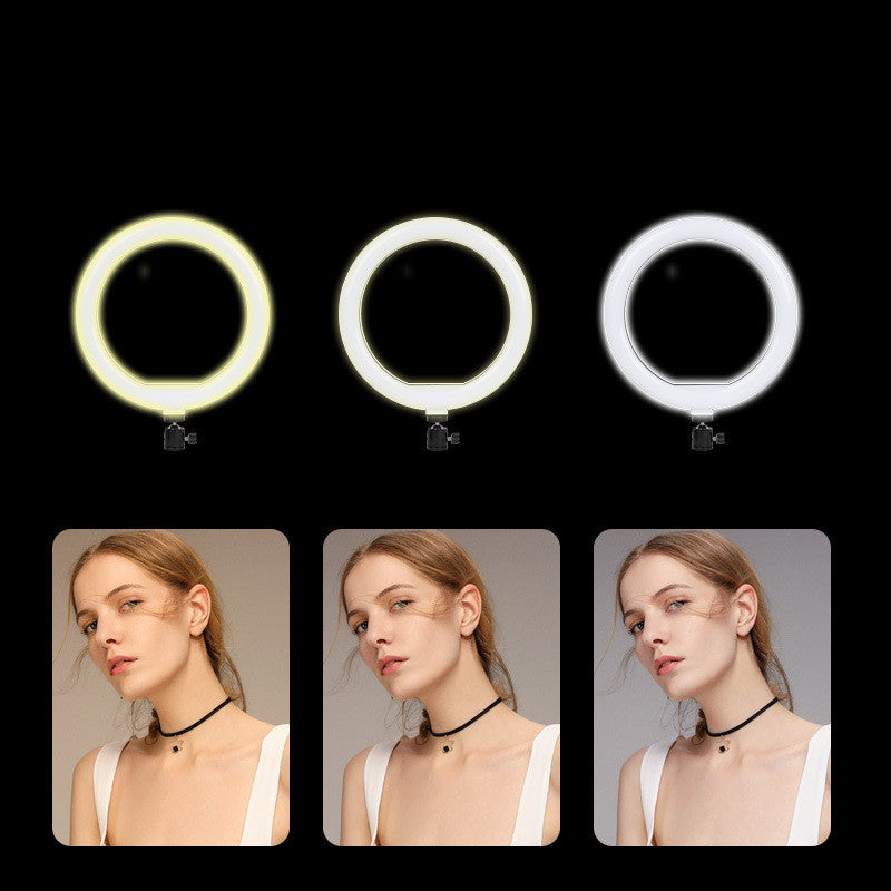 Apple Compatible Mobile Phone LED Ring Light Tripod