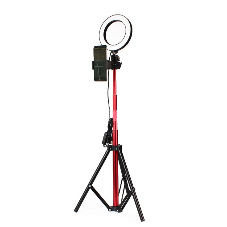 Apple Compatible Ring Light Tripod Set With Beauty Fill Light