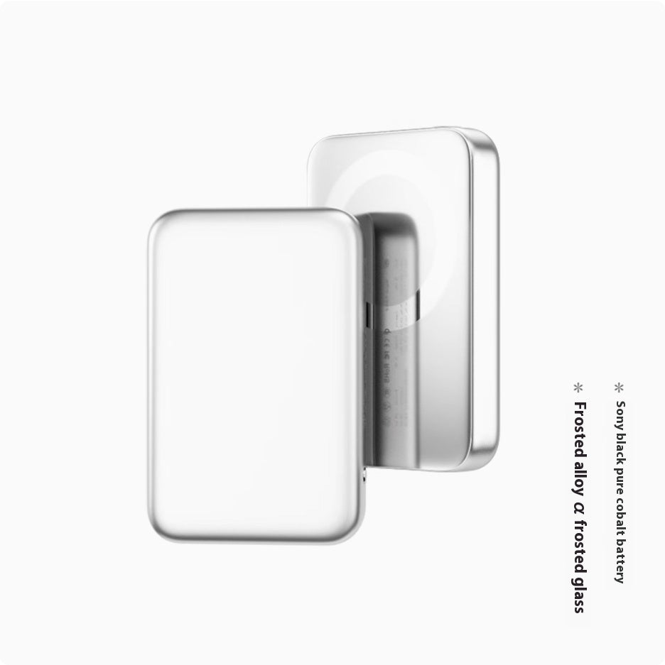 Portable Wireless Magnetic Power Bank For Household Use