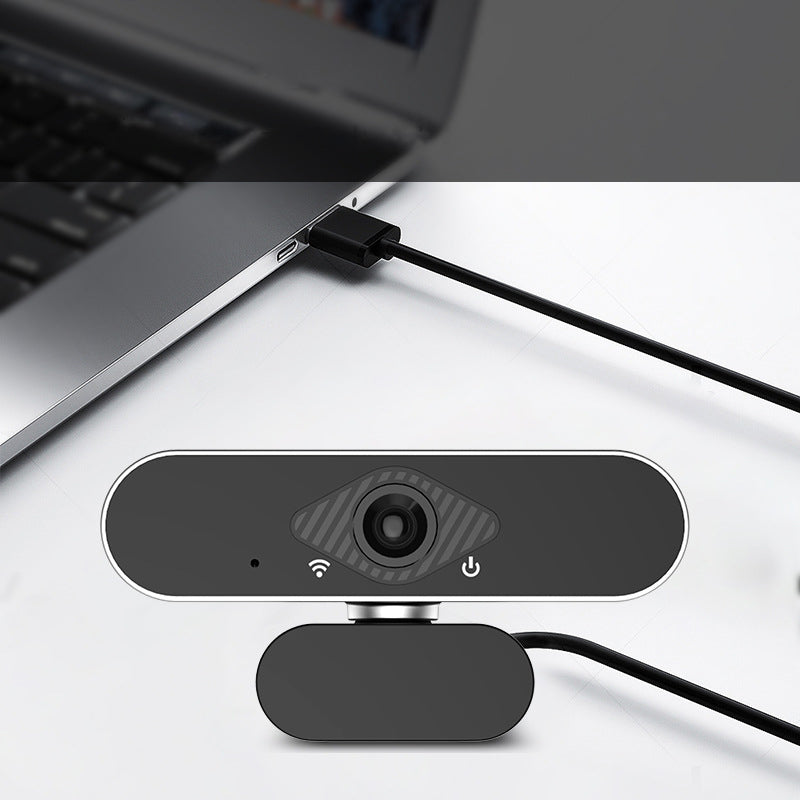 Webcam With Built-In Microphone HD Video Camera