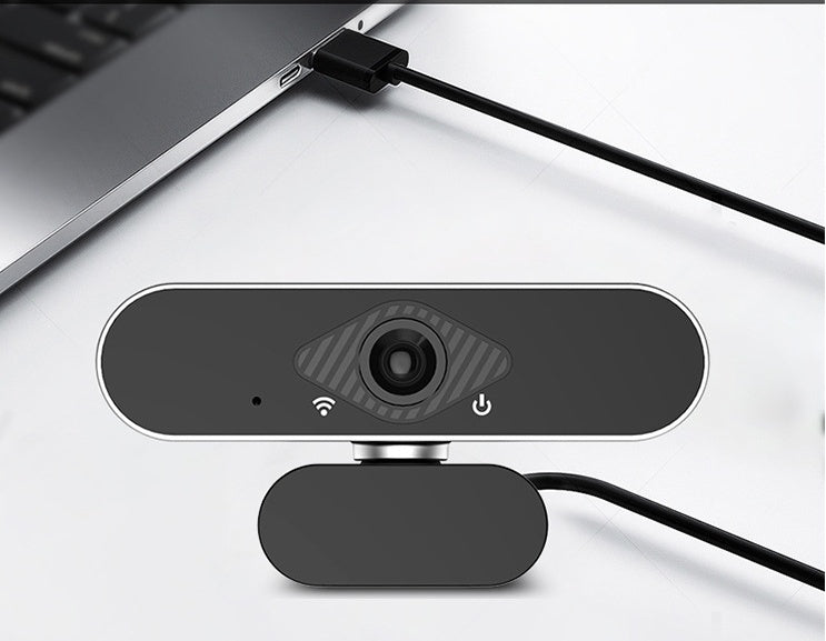 Webcam With Built-In Microphone HD Video Camera