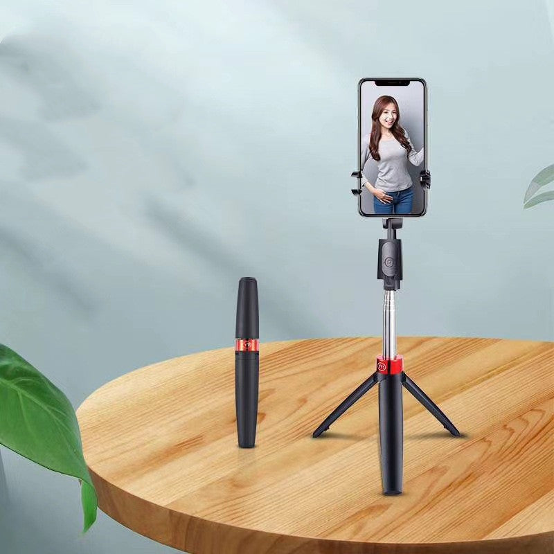 Apple Compatible Mobile Phone Selfie Stick Tripod For Video Live Streaming