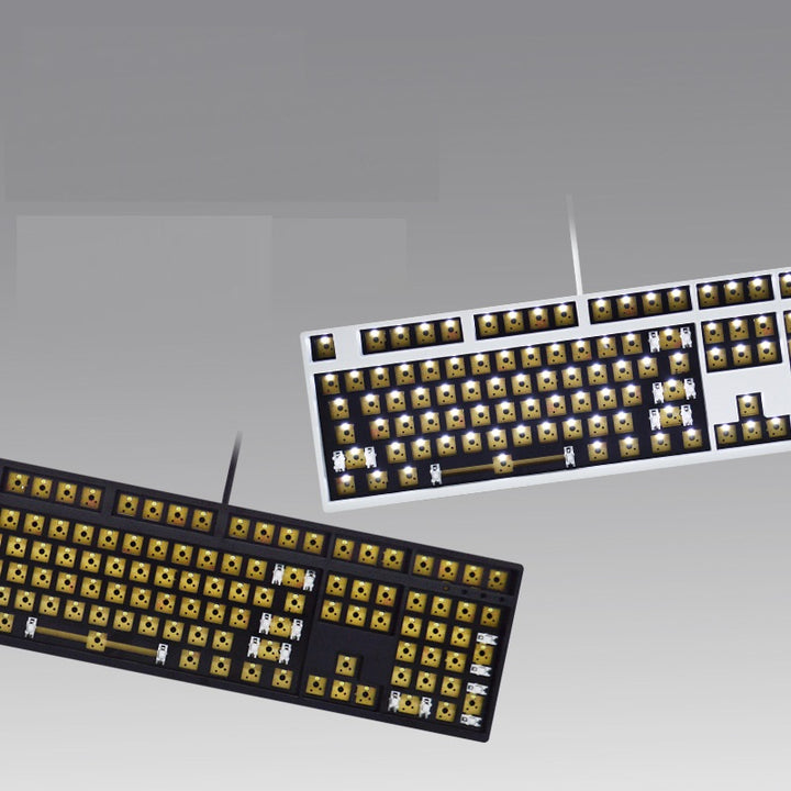 108-Key DIY Satellite Axis USB Wired Laptop Keyboard Kit