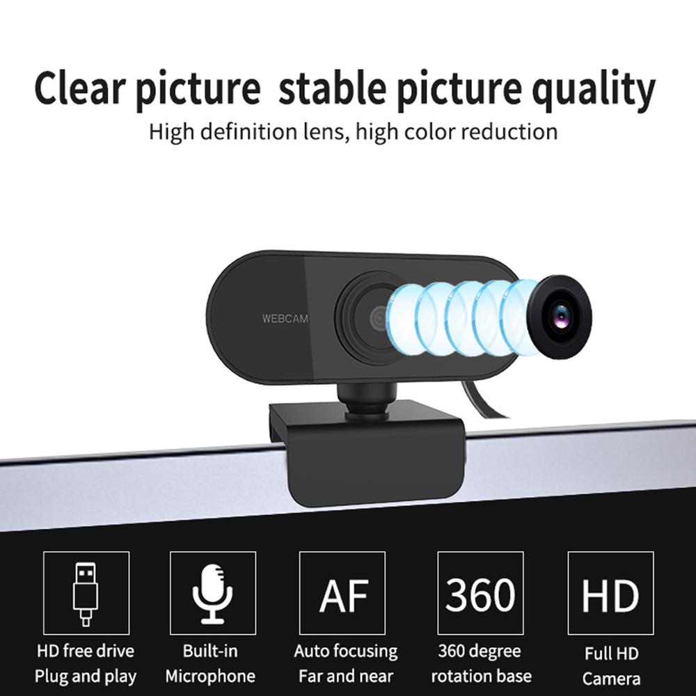 Autofocus Webcam HD USB Camera For Streaming