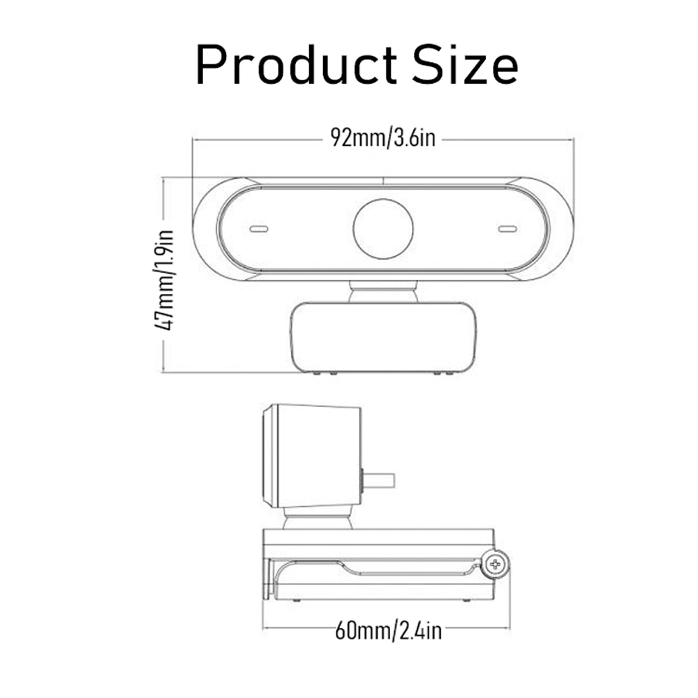 1080P Conference Video Webcam For Meetings