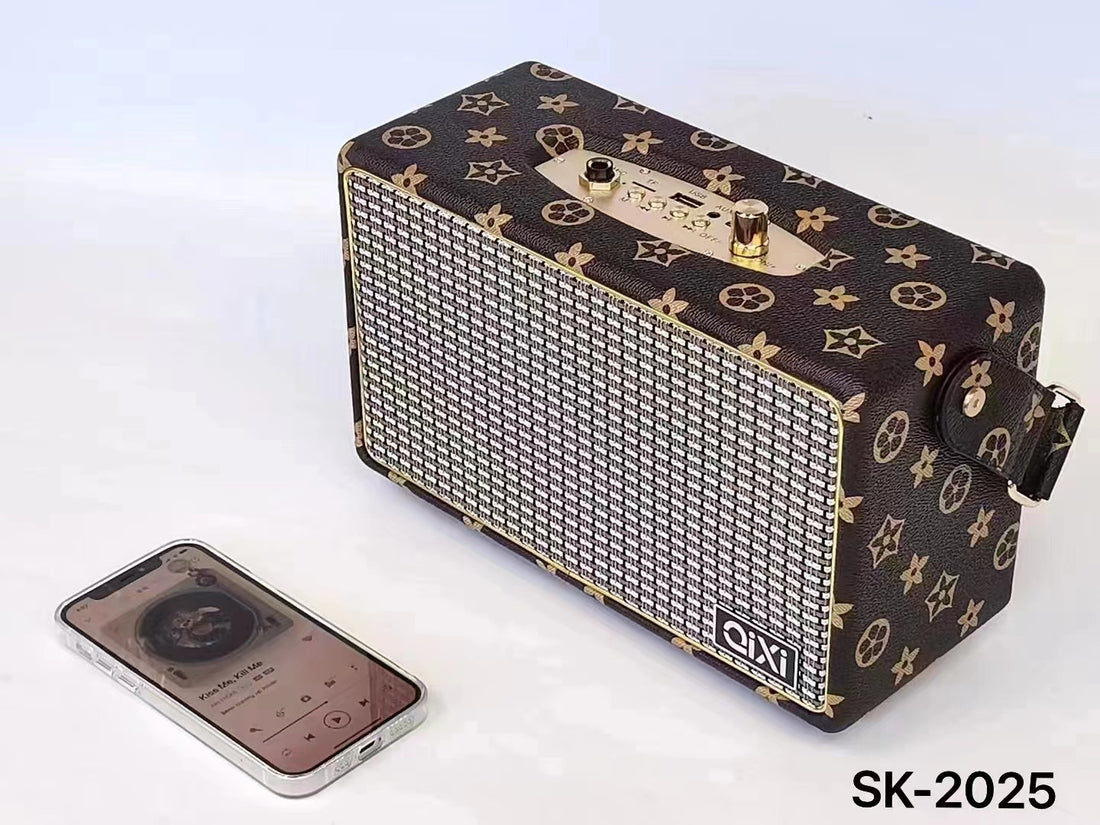 Mini Portable Bluetooth Speaker With Microphone High Power Card Speaker