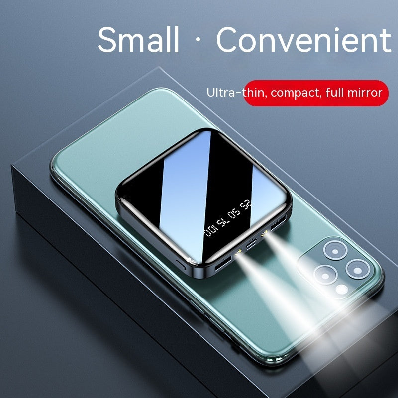 Mirror Mini Portable High Capacity Power Bank