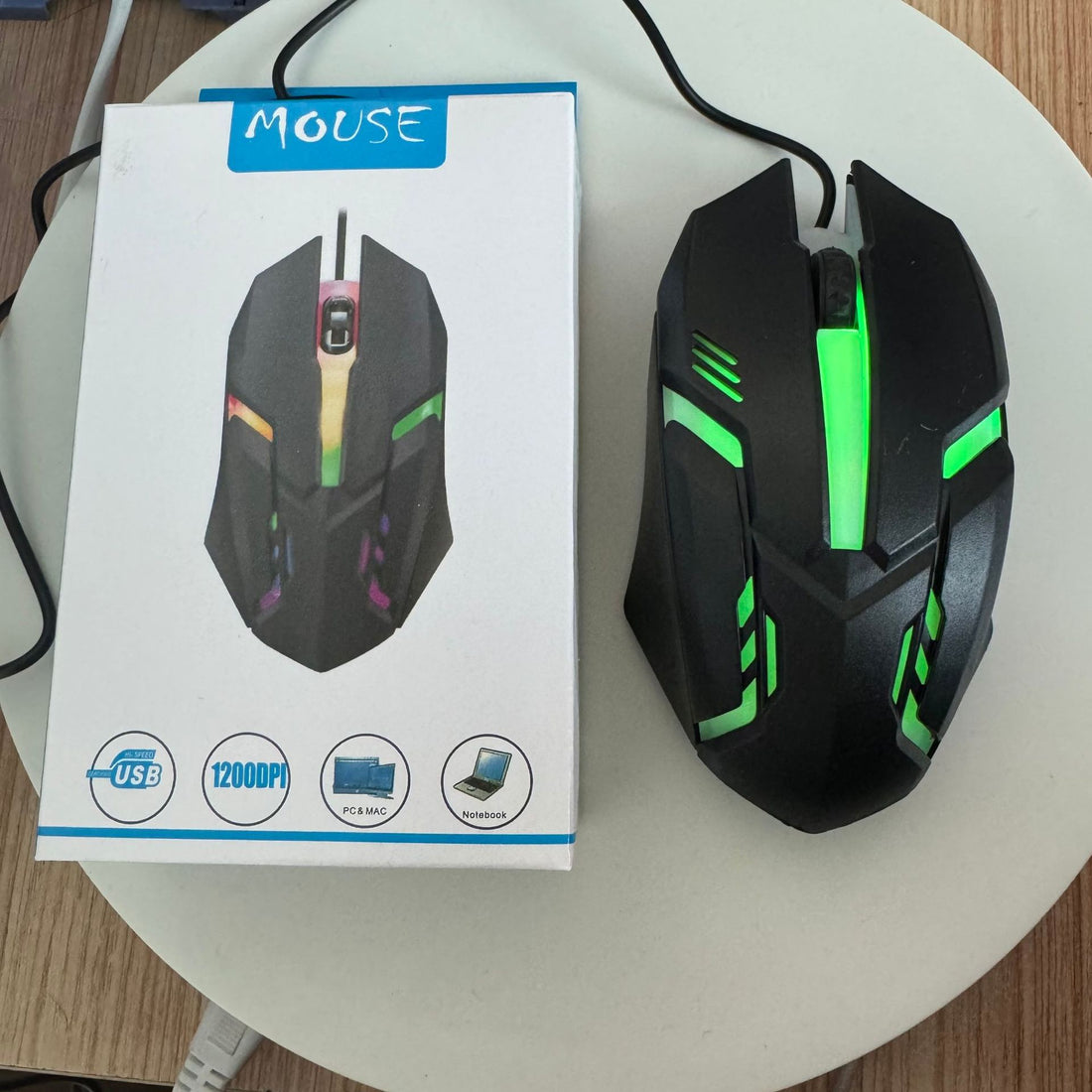 Luminous Wired E-Sports Office Computer Mouse