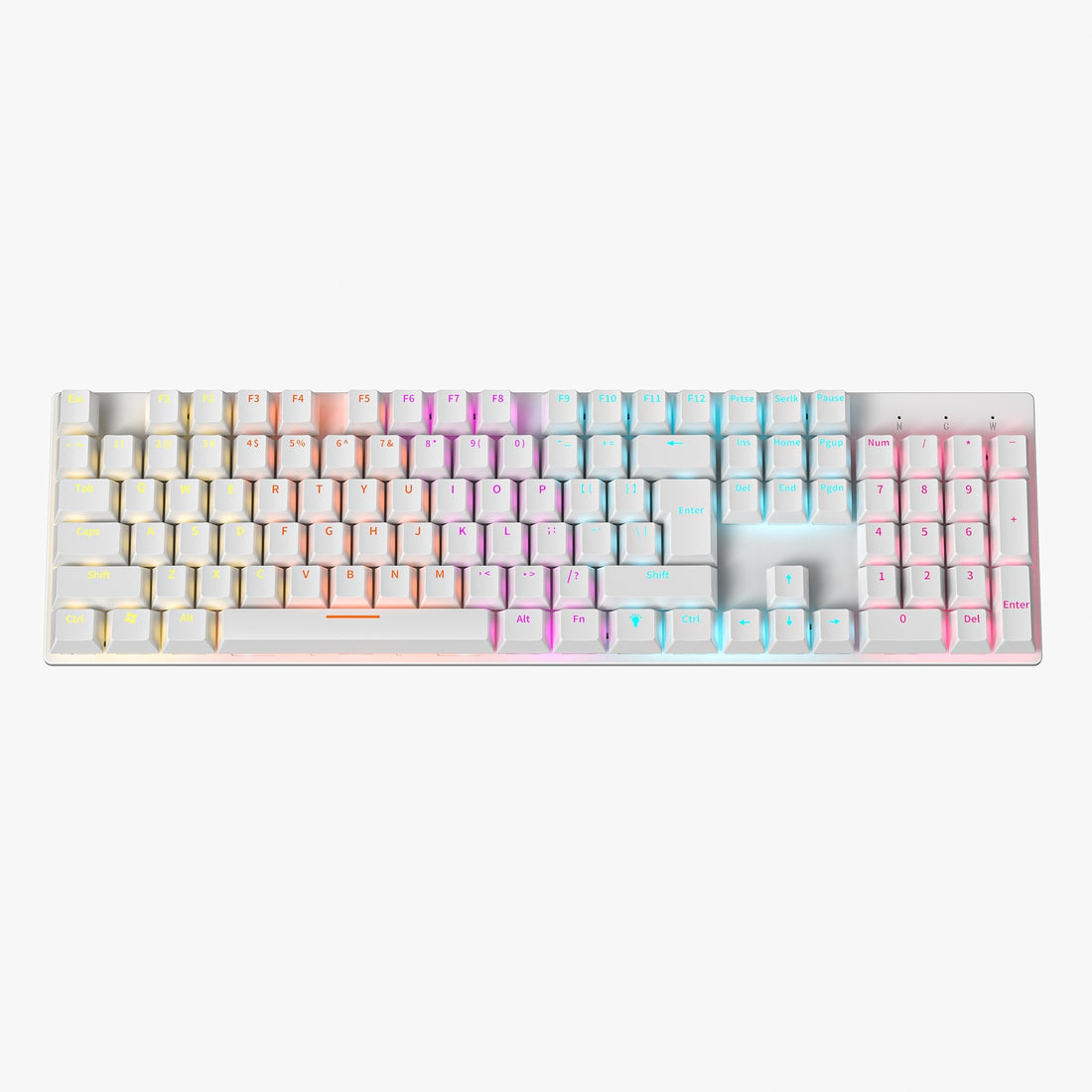 Wired Backlit Mechanical Gaming Keyboard With Mechanical Switch