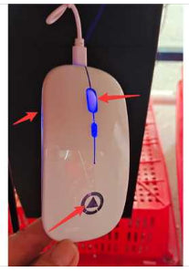 Silent Rechargeable Wireless Computer Mouse
