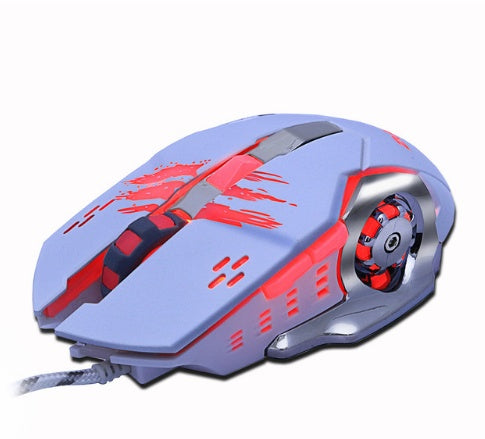 Silent Mute Wired Gaming Mouse For Computer And Laptop