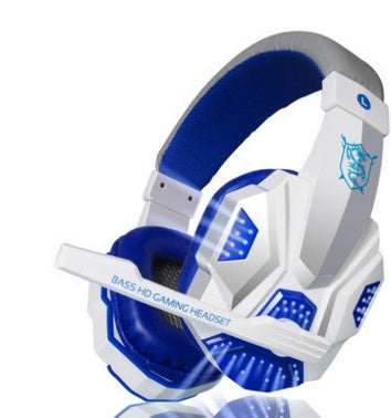 PU Mind PC780 Gaming Headset With Mic Black Blue Light