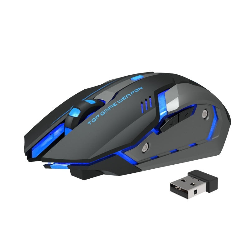 Wireless Charging Mute Luminous Mechanical Wireless Mouse