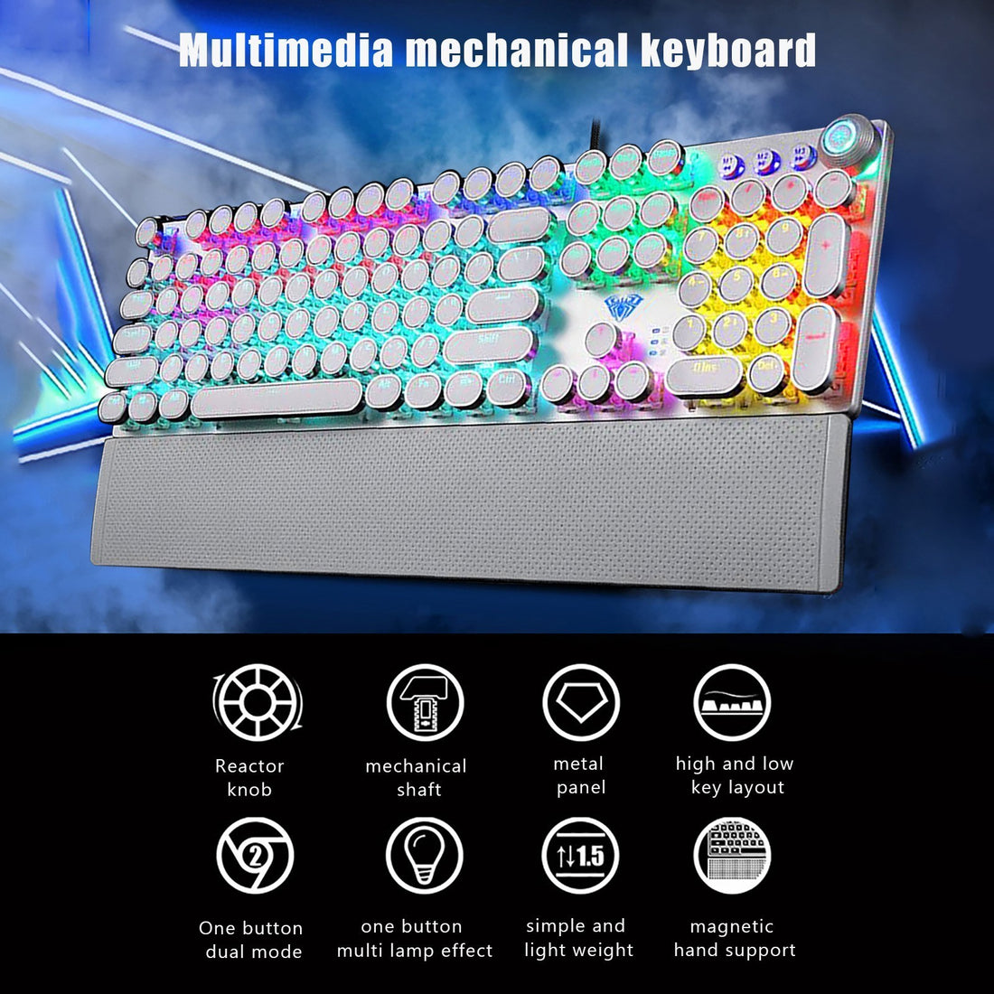 n Axis Wired Gaming Keyboard For Notebook And Computer