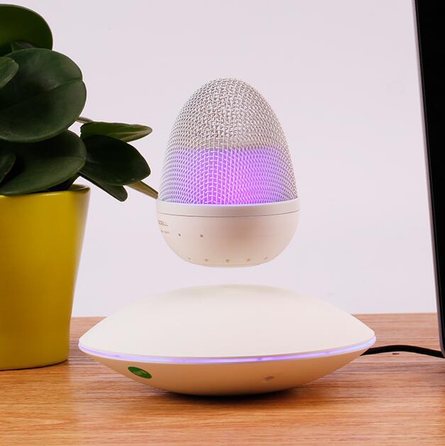 Levitating Magnetic Bluetooth Speaker Portable Wireless Floating Audio Device