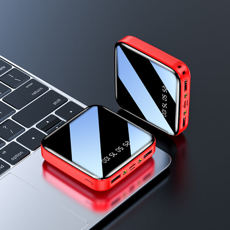 Mirror Mini Portable High Capacity Power Bank
