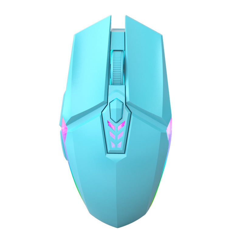 Luminous Mute Wired Mouse For Office Computer